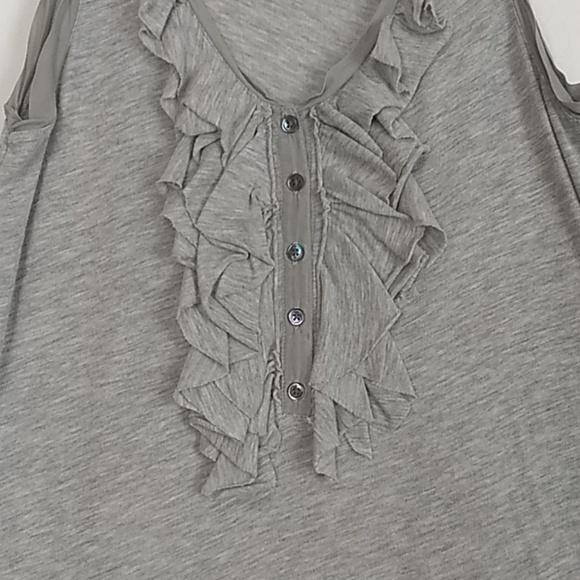 J. Crew ruffle tank top. Small - Picture 3 of 6